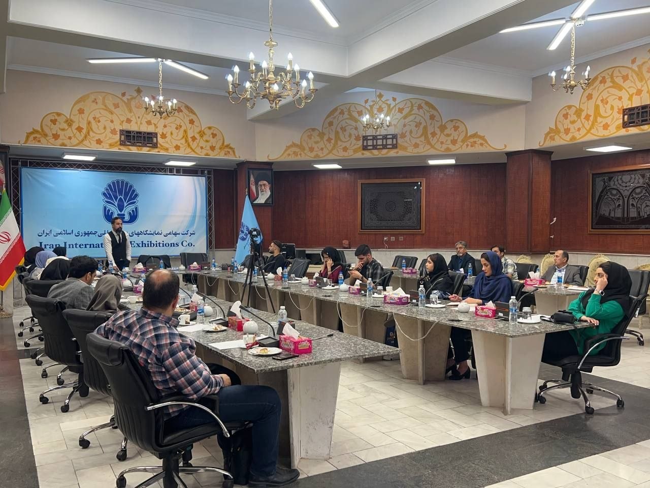 برگزاری کارگاه بازاریابی کاربردی در نمایشگاه صنعت نساجی ایران توسط رضا اسدی 